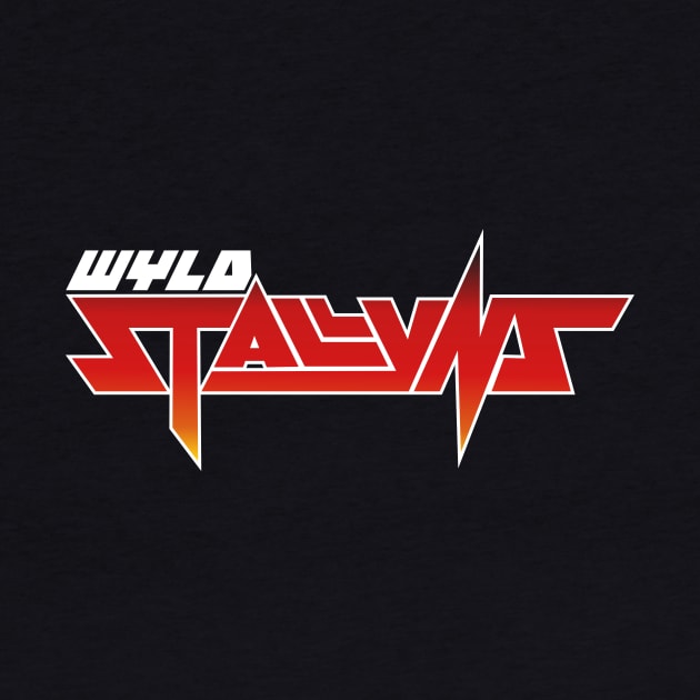 Wyld Stallyns logo Heavy Metal style by Sharkshock